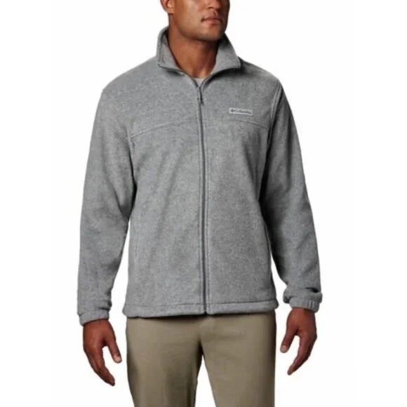 Men’s Columbia Steens Mountain™ 2.0 Full Zip Fleece Jacket Gray M - Picture 1 of 9